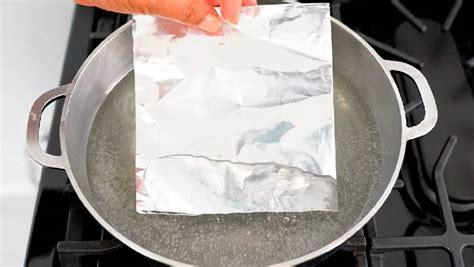 Poner Papel De Aluminio En Agua Hirviendo Hasta Los Ricos Son