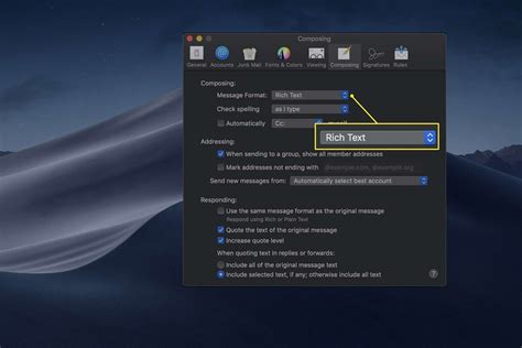 How To Use Text Formatting And Images In Mac Os X Mail Signatures