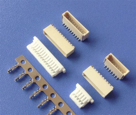 Jvt Sh Mm Pitch Connector Single Row Wire To Board Crimp Style