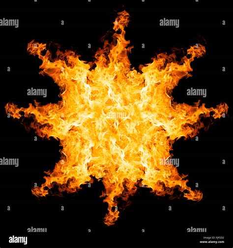 fire explosion isolated Stock Photo - Alamy