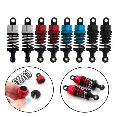 New Pcs Aluminum Alloy Shock Absorbers Damper Set For Tamiya Tt