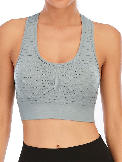 Youloveit Women Removable Padded Sports Bras Women S Racerback Sports