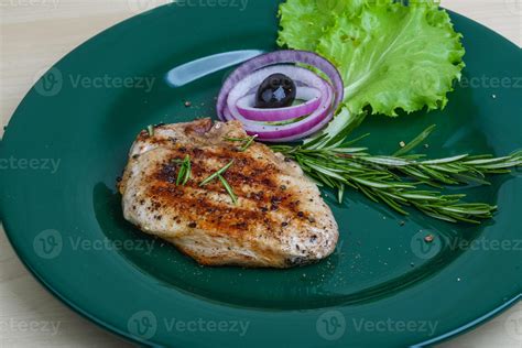 Grilled Pork Steak 8542253 Stock Photo At Vecteezy