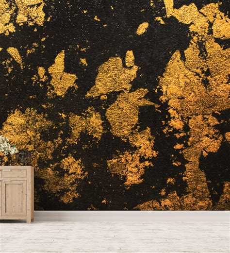 The Black Gold Wall 5784 Wallskin