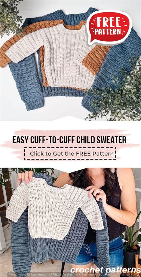 Cute And Cozy Crochet Sweater Patterns Beautiful Dawn Designs In 2024