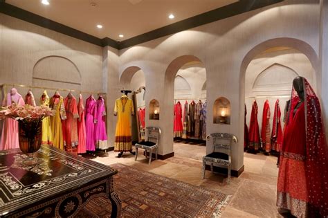 Manish Malhotra Opens Flagship Store In Delhi Boutique Interior