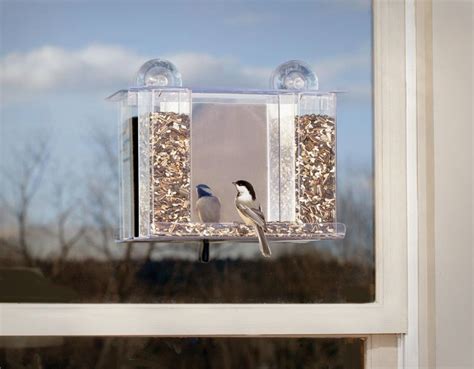 This Window Bird Feeder Has One Way Mirror That Lets You Easily Watch ...