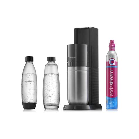 Machine à eau gazeuse SodaStream Duo Black 2 bouteilles Coffee Friend