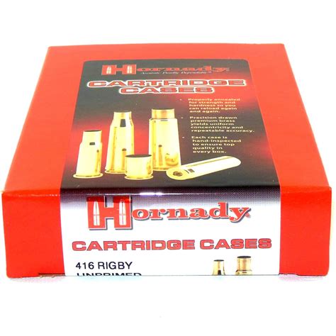 Hornady Rigby Brass Bag Of Powder Valley Outdoors