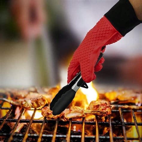 Pi Ces Gants De Barbecue Gants De Four R Sistants La Chaleur