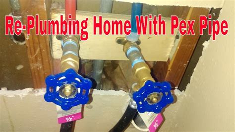 Step By Step Pex Pipe Installation For Beginners 5 Of 9 Youtube