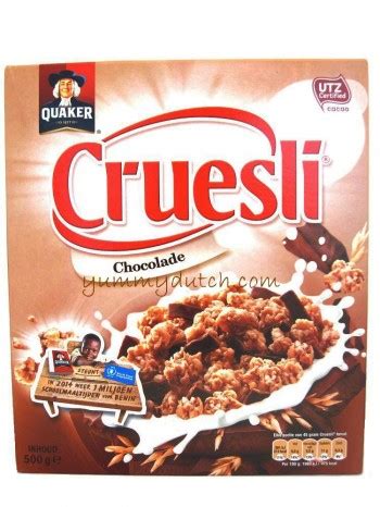 Cruesli Chocolade Quaker Yummy Dutch