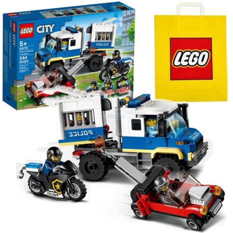 Lego City Policyjny Konw J Wi Zienny Samochody Policyjne Torba