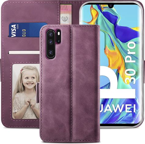 YATWIN Coque pour Huawei P30 Pro avec 1 Pièces Verre Trempé Housse en