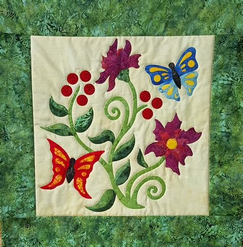 Applique Flower Quilt Patterns