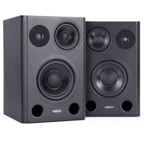 Disc Fostex Pm Professional Way Studio Monitors Pair Gear Music