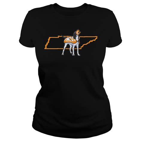 Tennessee Volunteers Smokey In State Outline Shirt - Limited Edition Shirts