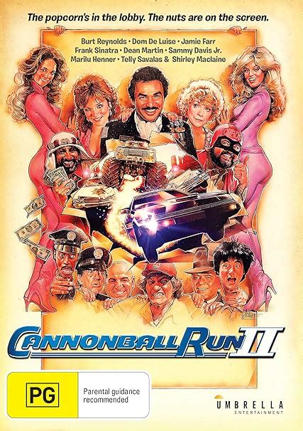 Cannonball Run 2 Dvd Uk Burt Reynolds Dom Deluise Dean