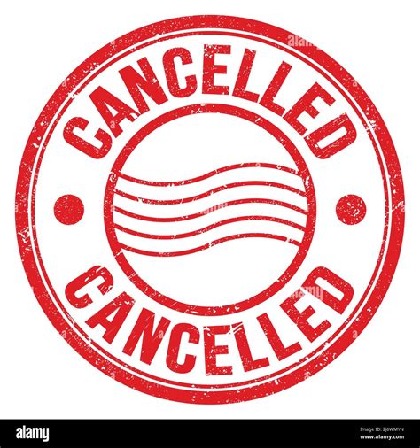 Cancelled Stamp Cut Out Stock Images And Pictures Alamy