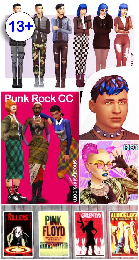 Punk Sims 4 Cc