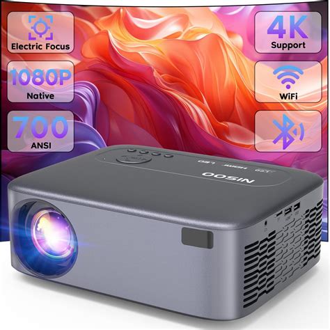 Amazon Mini Portable Projector With 5G WiFi And Bluetooth 1080P