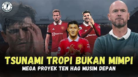 8 PEMAIN DI BUANG Inilah Rencana Mega Proyek Ten Hag Untuk Manchester