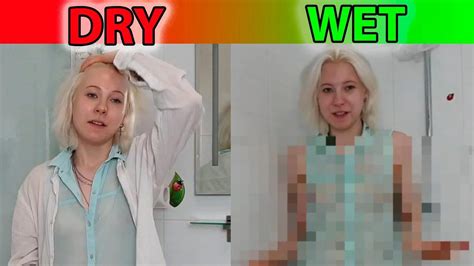 Wet Vs Dry Try On Haul Try On Haul Shower With Me