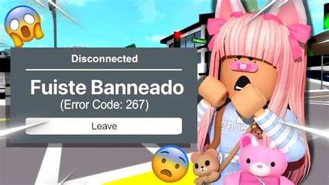 Me Banearon De Roblox Brookhaven Roblox YouTube