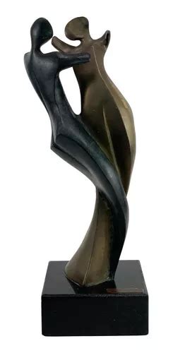 Escultura De Bronze Assinada Zafira Nigri 45cm MercadoLivre