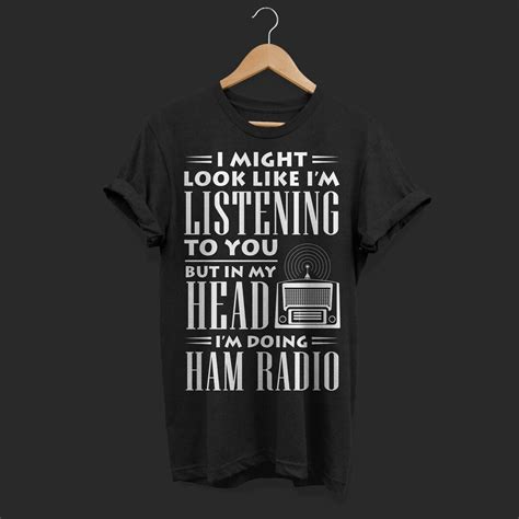 Amateur Radio T Shirt Vintage Retro Ham Radio Shirts Operator Dad Gift Tees Ham Lovers Gifts