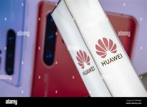 Creative Photo In This Unlocated Photo The Logo Of Huawei A Chinese