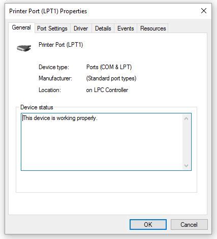 ECP PRINTER PORT LPT1 DRIVER DOWNLOAD – Simple Files Archive