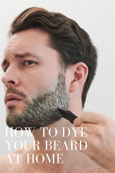 How To Dye Your Beard At Home Beard Dye Beard Beard Colour