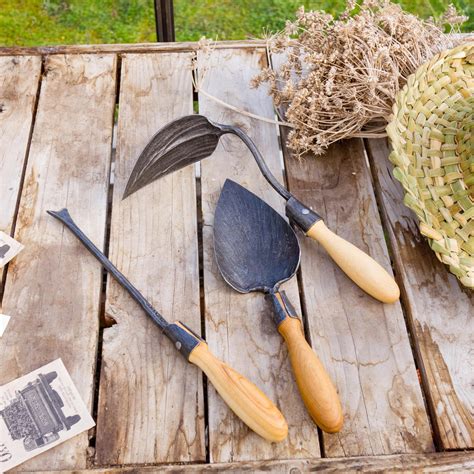 Hand Forged Garden Tool T Set The Perfect Start To Your Gardening