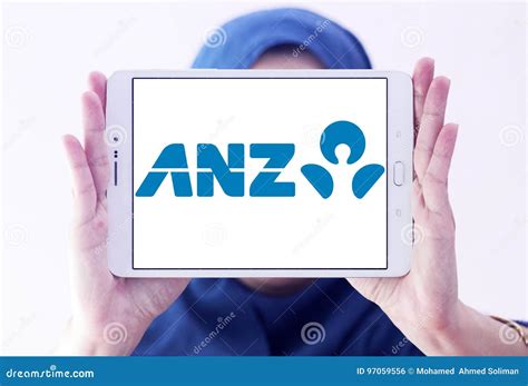 ANZ bank logo editorial photo. Image of bank, logo, cash - 97059556