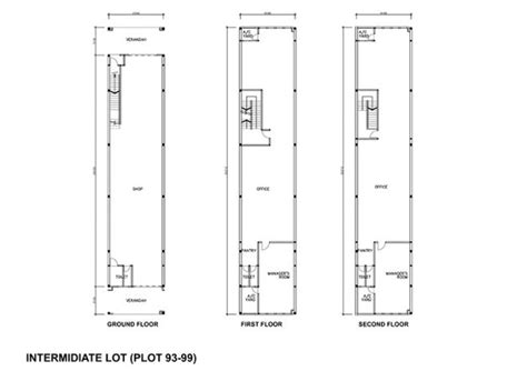 Shoplots Floor Plans Tppt Residential Commercial Developer Malaysia