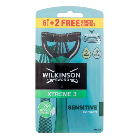 Wilkinson Sword Xtreme Sensitive Comfort Holiace Stroj Eky Pre Mu Ov