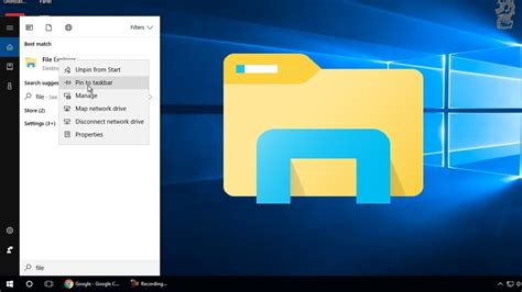 How To Restore File Explorer To Your Taskbar Windows How To Pin File