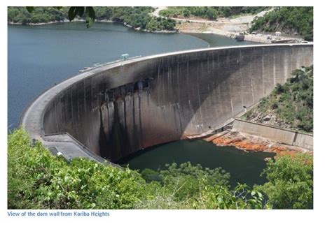 Kariba Dam Construction Zimbabwe Field Guide