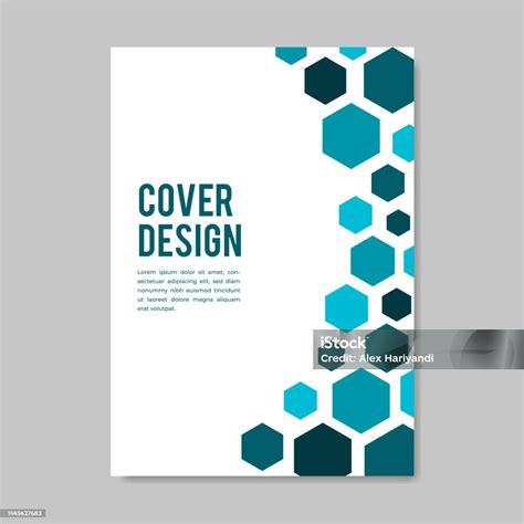 Book Cover Brochure Designs In Geometric Style Vector Illustration