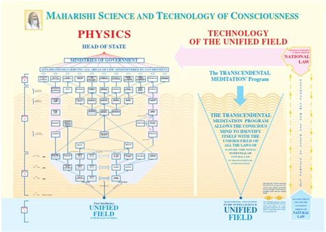 Unified Field Chart Physics Science Particle Physics