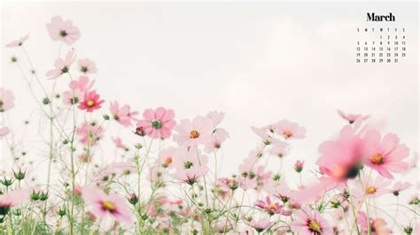 March Wallpaper Calendar