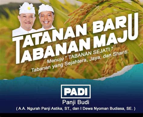 Rekomendasi Turun Nasdem Resmi Usung PADI Di Tabanan Bali Prawara