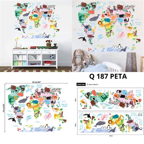 Jual WALLSTIKER WALLSTICKER WALL STICKER STIKER DINDING WALLPAPER MOTIF