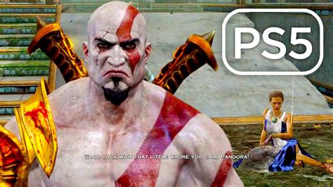 God Of War III Remastered PS5 KRATOS Kills HERA Cutscene 4K60FPS