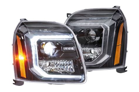 GMC Yukon 07 14 XB Hybrid LED Headlights The HID Factory