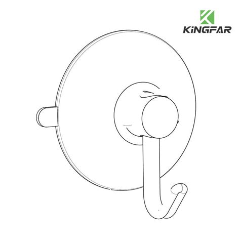 Suction Cup Hooks V Hook Kingfar