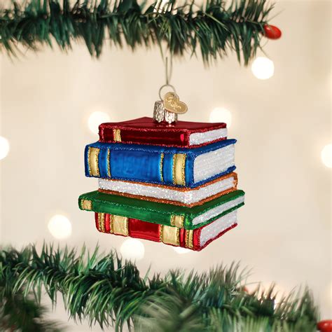 Stack Of Books Ornament Old World Christmas™