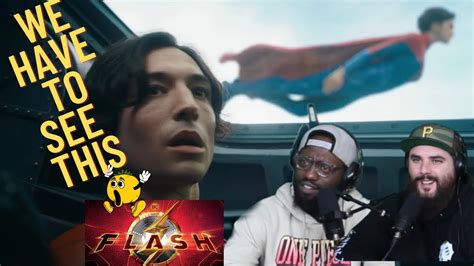 The Flash Official Trailer Reaction Youtube