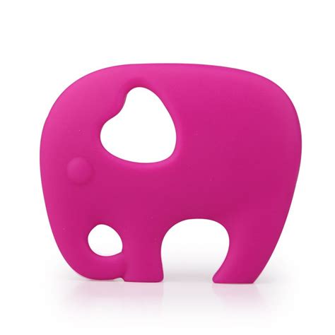 Elephant Teether Silicone Elephant Teething Toyelephant Teether